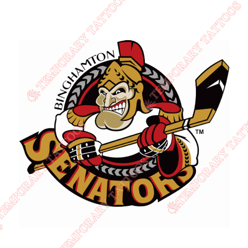 Binghamton Senators Customize Temporary Tattoos Stickers NO.8976